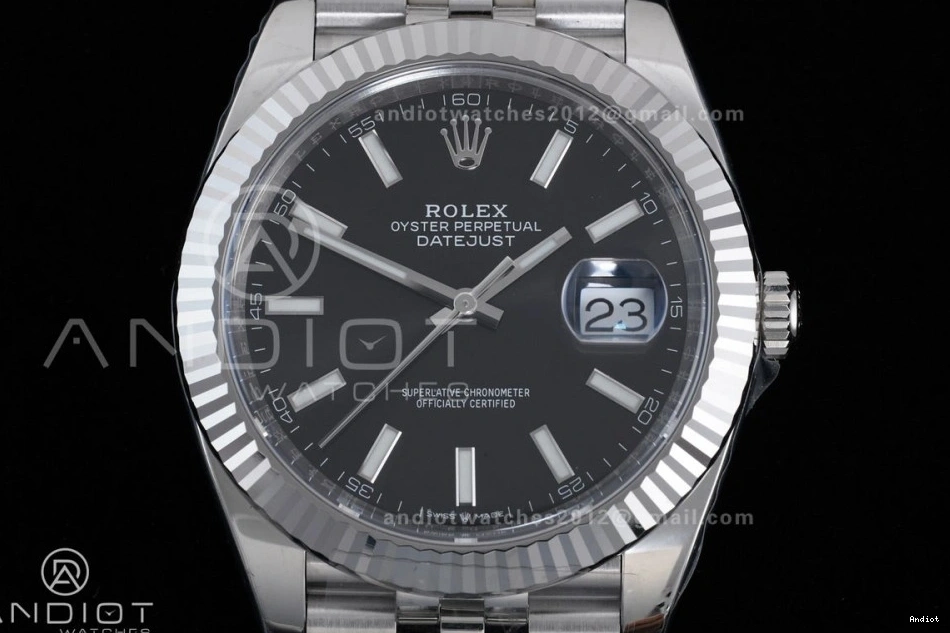 Best Bracelet Power Black 1:1 41 904L Reserve) 126334 (72 Steel DateJust Dial Clean Hours SH3235 Edition Jubilee on 0402